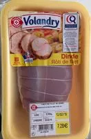 Mängden socker i Roti de dinde
