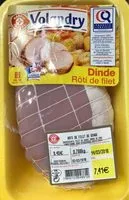 Mängden socker i Rotie de filet de dinde
