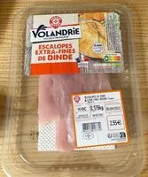 Mängden socker i Escalopes Extra-fines de dinde