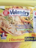 Mängden socker i 2 escalopes extra fines de dinde