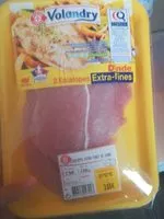 Mängden socker i Escalopes extra fines de dinde