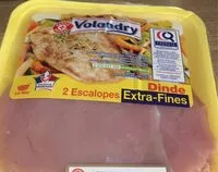 Mängden socker i Escalope  dinde