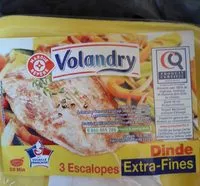 Mängden socker i Escalopes de dinde extrafines