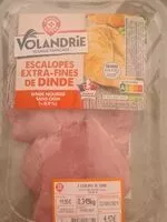 Mängden socker i Escalopes extra fines de dinde