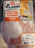 Mängden socker i Escalope de dinde