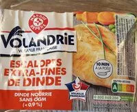 Mängden socker i Escalopes de dinde