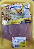 Mängden socker i 3 Escalopes extra-fines dindes