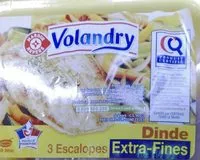 Mängden socker i Escalopes de dinde