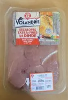 Mängden socker i Escalopes extra-fines de dinde