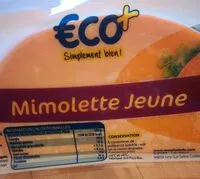 Mängden socker i Mimolette jeune au lait pasteurisé