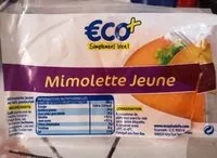 Mängden socker i Mimolette jeune