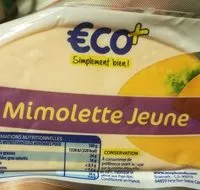 Mängden socker i Mimolette jeune