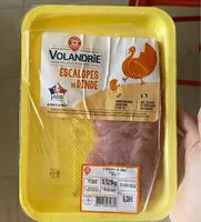 Mängden socker i Escalope de dinde