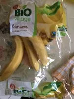 Mängden socker i Bio village bananes