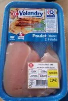 Mängden socker i 2 filets de poulet blanc