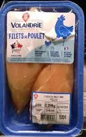 Mängden socker i Volandrie Filet de poulet