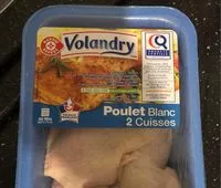 Mängden socker i Cuisses de poulet Blanc