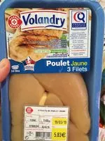 Mängden socker i Filets de poulet