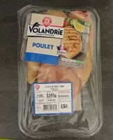 Mängden socker i 3 Filets de Poulet