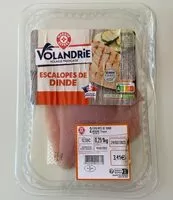 Mängden socker i Escalopes de dinde