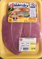Mängden socker i Escalope de dinde