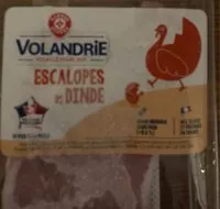 Mängden socker i Escalopes de dindes