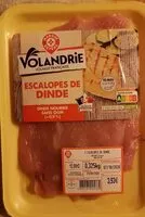 Mängden socker i Escalopes de dinde