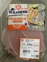 Mängden socker i Escalopes de dinde