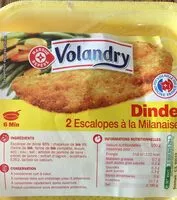 Mängden socker i Dinde 2 escalopes à la Milanaise