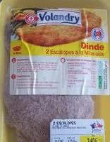 Mängden socker i Escalope de dinde a la Milanaise