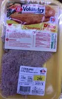 Mängden socker i Escalope de dinde a la milanaise