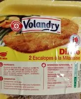 Mängden socker i Escalopes à la Milanaise Dinde