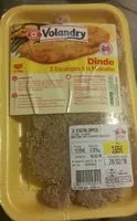 Mängden socker i Dinde, escalope à la Milanaise