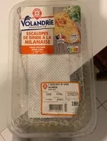 Mängden socker i Escalope de dinde a la milanaise