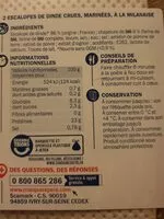 Mängden socker i Escalopes de dindes à la milanaise