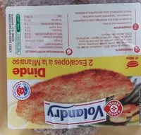 Mängden socker i 2 Escalopes à la Milanaise