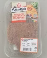 Mängden socker i Escalopes de dinde à la milanaise