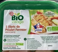 Mängden socker i Poulet fermier bio
