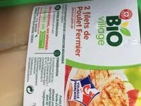 Mängden socker i 2 filets de poulet fermier