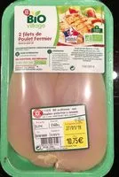 Mängden socker i Filet de poulet fermier