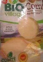 Mängden socker i Bio village - Comté bio au lait cru