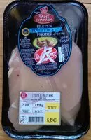 Mängden socker i Filets de poulet blanc fermier de Vendée