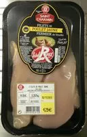 Mängden socker i Filets de poulet jaune fermier de Vendée