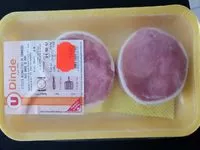 Mängden socker i Filets de dinde reconstitués en tournedos