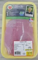 Mängden socker i Escalope de dinde