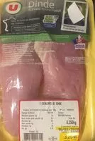 Mängden socker i 2 escalopes de dinde