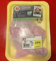 Mängden socker i Escalope de dinde