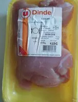 Mängden socker i 3 escalopes de dinde