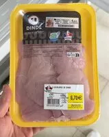 Mängden socker i Escalope de dinde