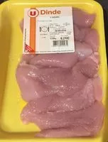 Mängden socker i Escalopes de dindes